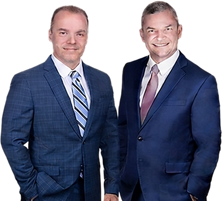 Attorneys Christopher Soileau and Kevin Johnson of SJ Injury Attorneys